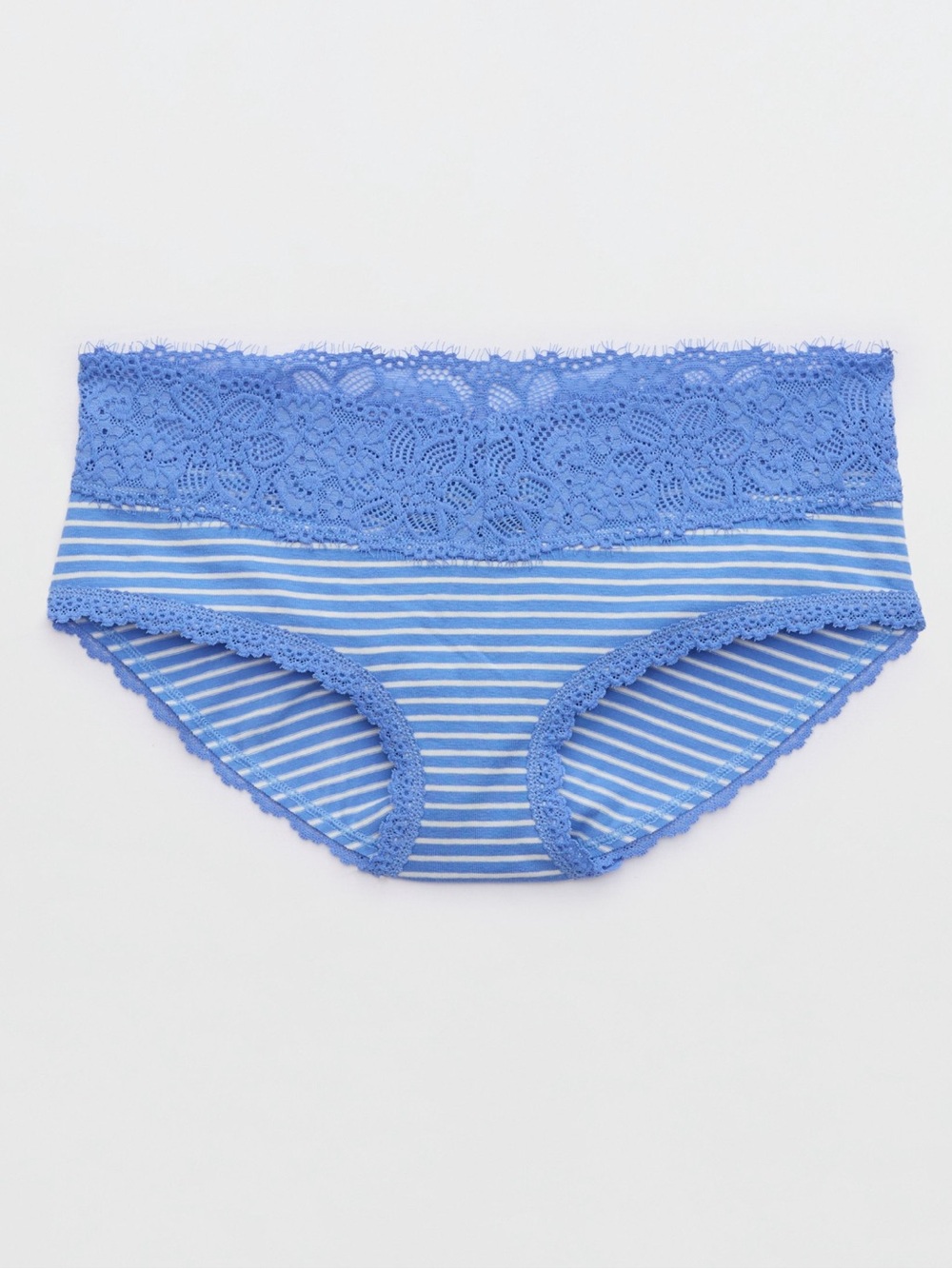 Aerie NWTs Superchill Cotton Eyelash Lace
Boybrief Underwear in Laundry Blue - Picture 1 of 5